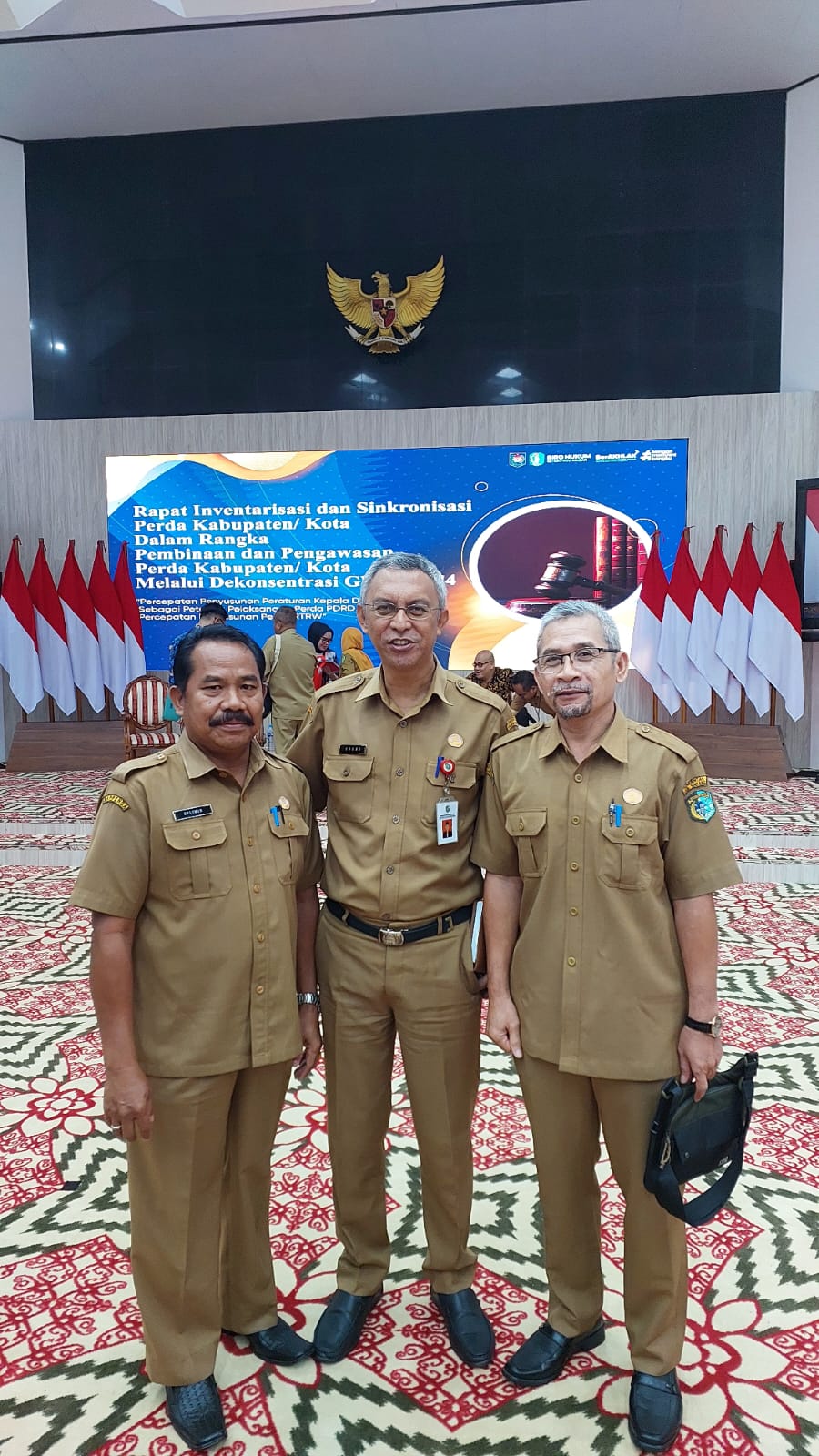 Kepala BPPRD Kab. Mempawah menghadiri Rapat Inventarisasi dan Sinkronisasi Peraturan Daerah